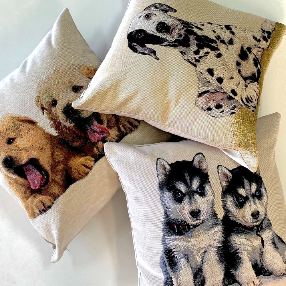 heavy fabric pillows