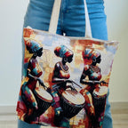 τσάντα tote - afro