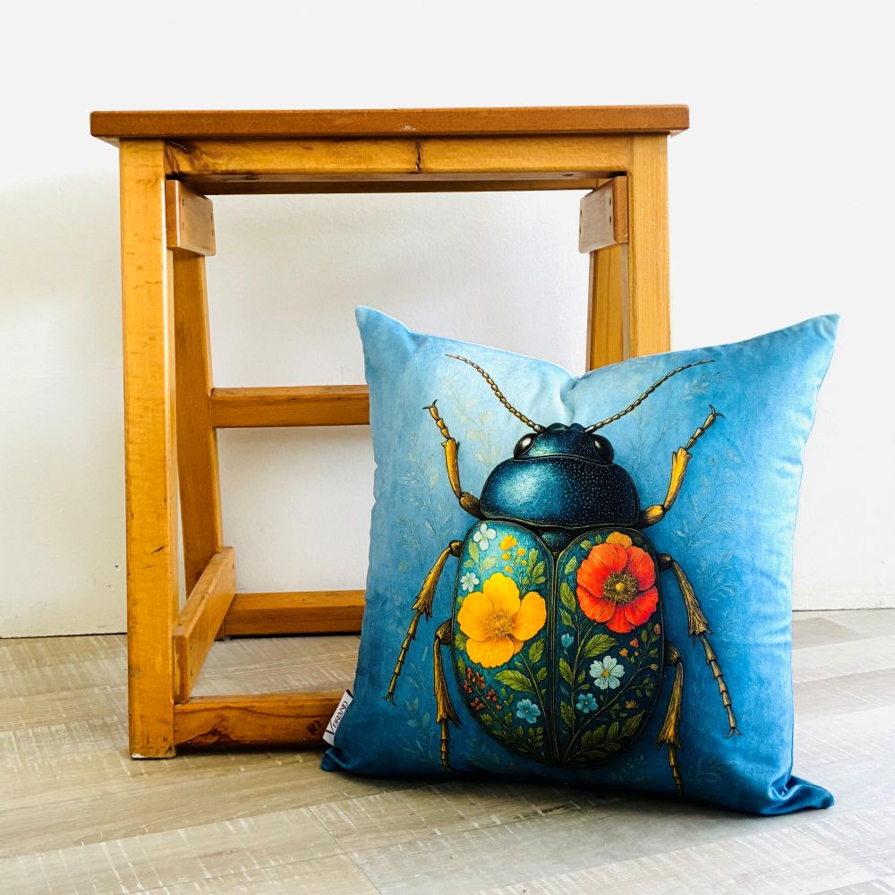 βελούδινο μαξιλάρι - beetle