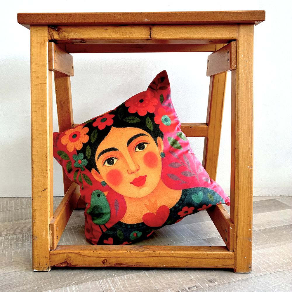 βελούδινο μαξιλάρι - frida
